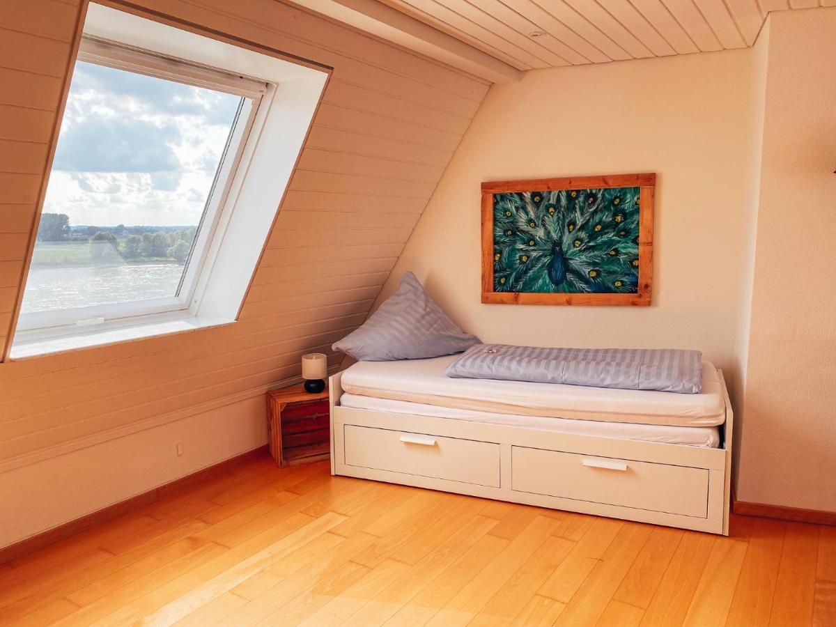 Rheinloft 3 - Grosse Giebelwohnung Mit Dachterrassen An Der Rheinpromenade Emmerich Exterior foto
