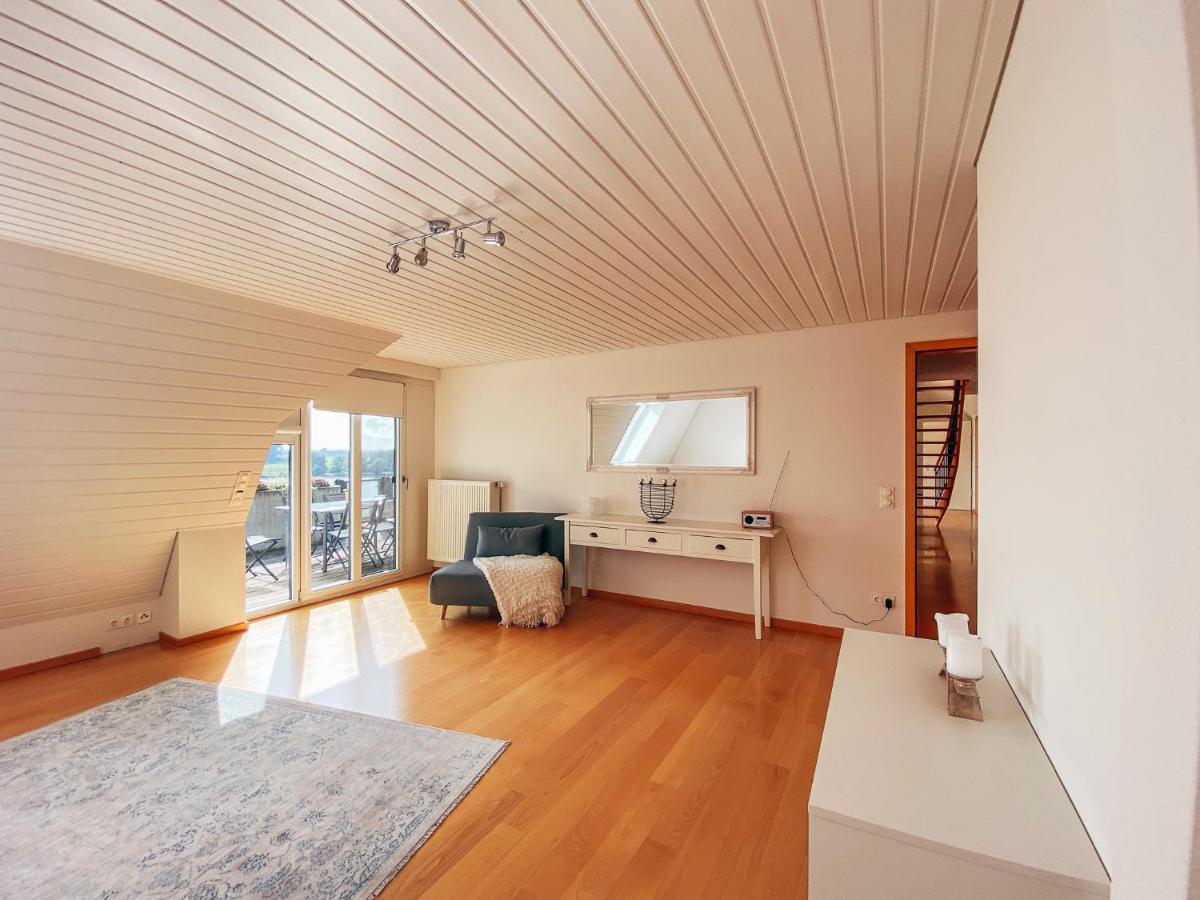 Rheinloft 3 - Grosse Giebelwohnung Mit Dachterrassen An Der Rheinpromenade Emmerich Exterior foto